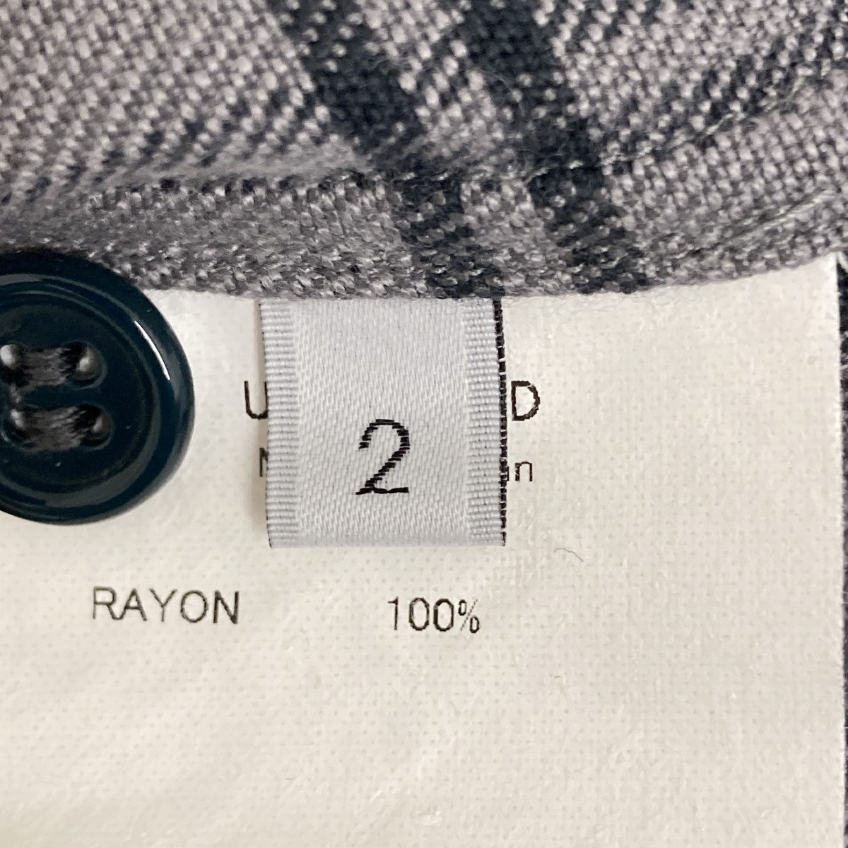 25AWRAYON PLAID SHIRTSチェックシャツUS2524