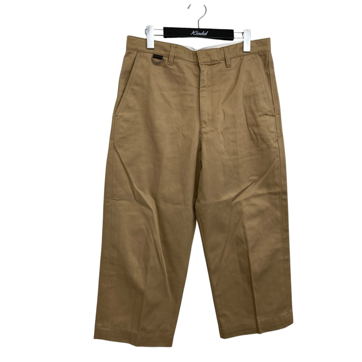 FW21 Solid Color Cargo Pants BeigeチノパンH526Y04W40