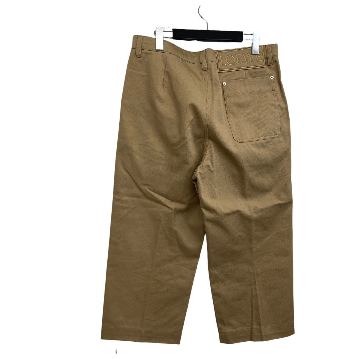 FW21 Solid Color Cargo Pants BeigeチノパンH526Y04W40