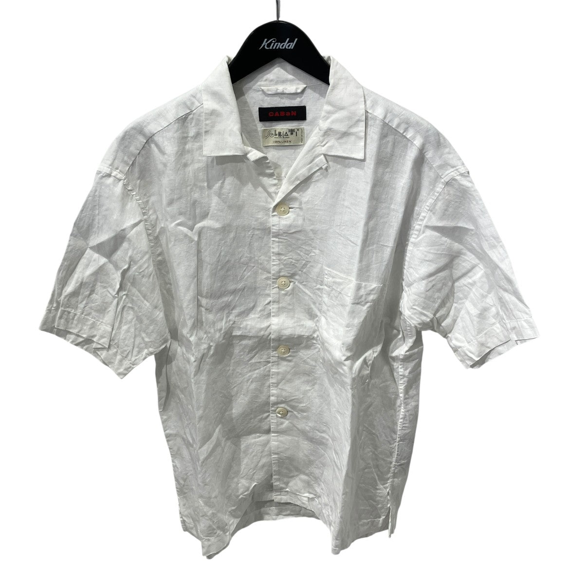 Linen Open Collar半袖シャツ59-05-01-05006