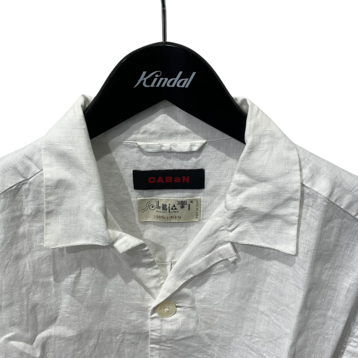 Linen Open Collar半袖シャツ59-05-01-05006