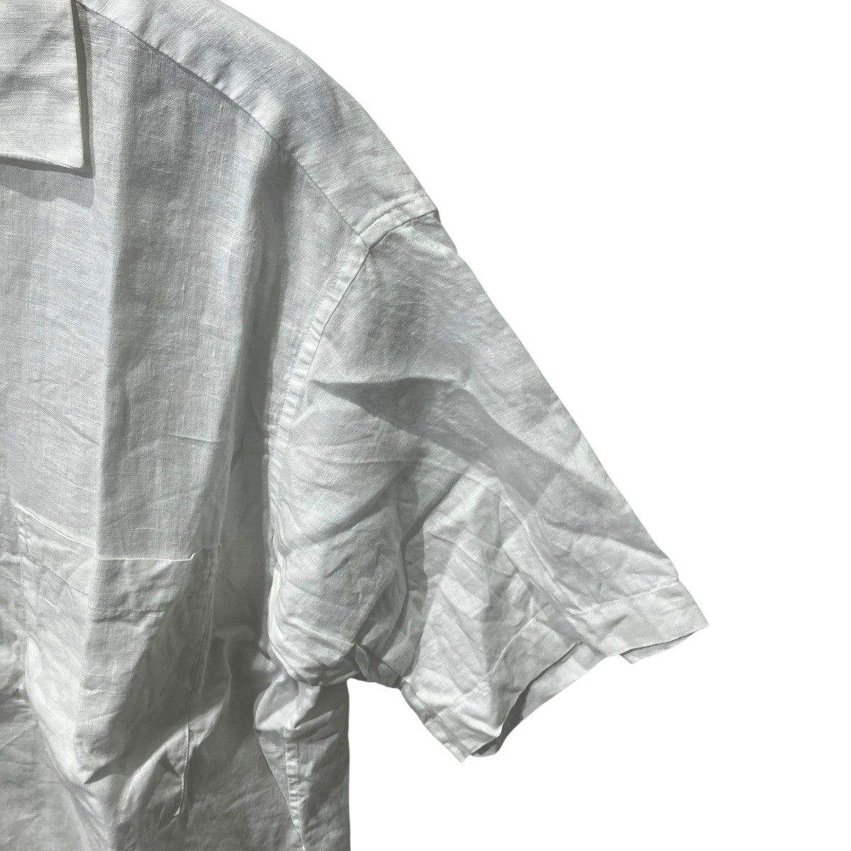 Linen Open Collar半袖シャツ59-05-01-05006