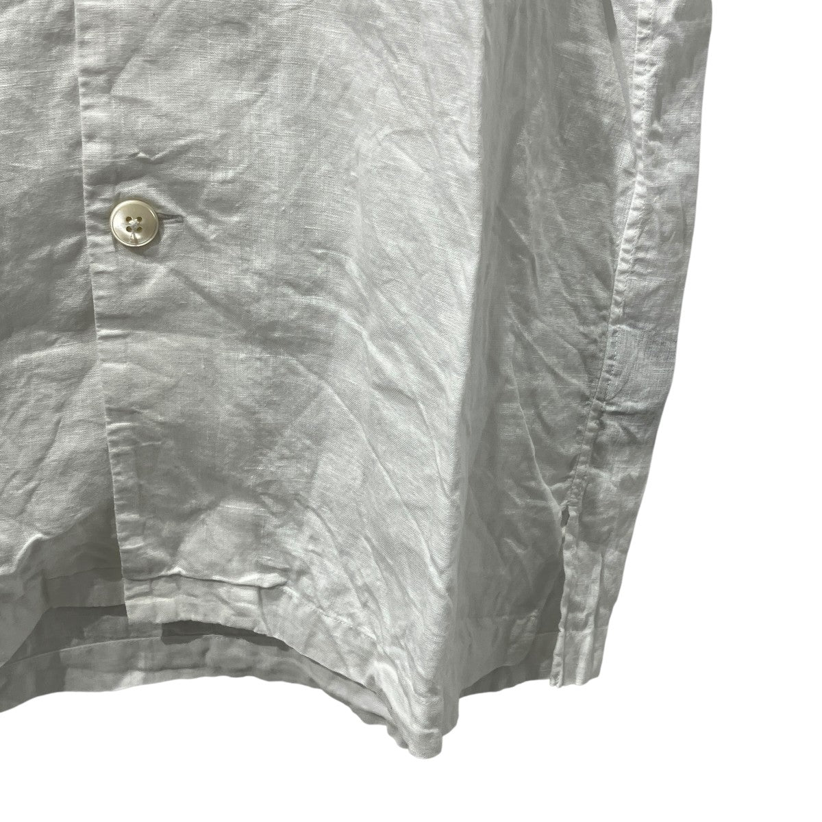 Linen Open Collar半袖シャツ59-05-01-05006