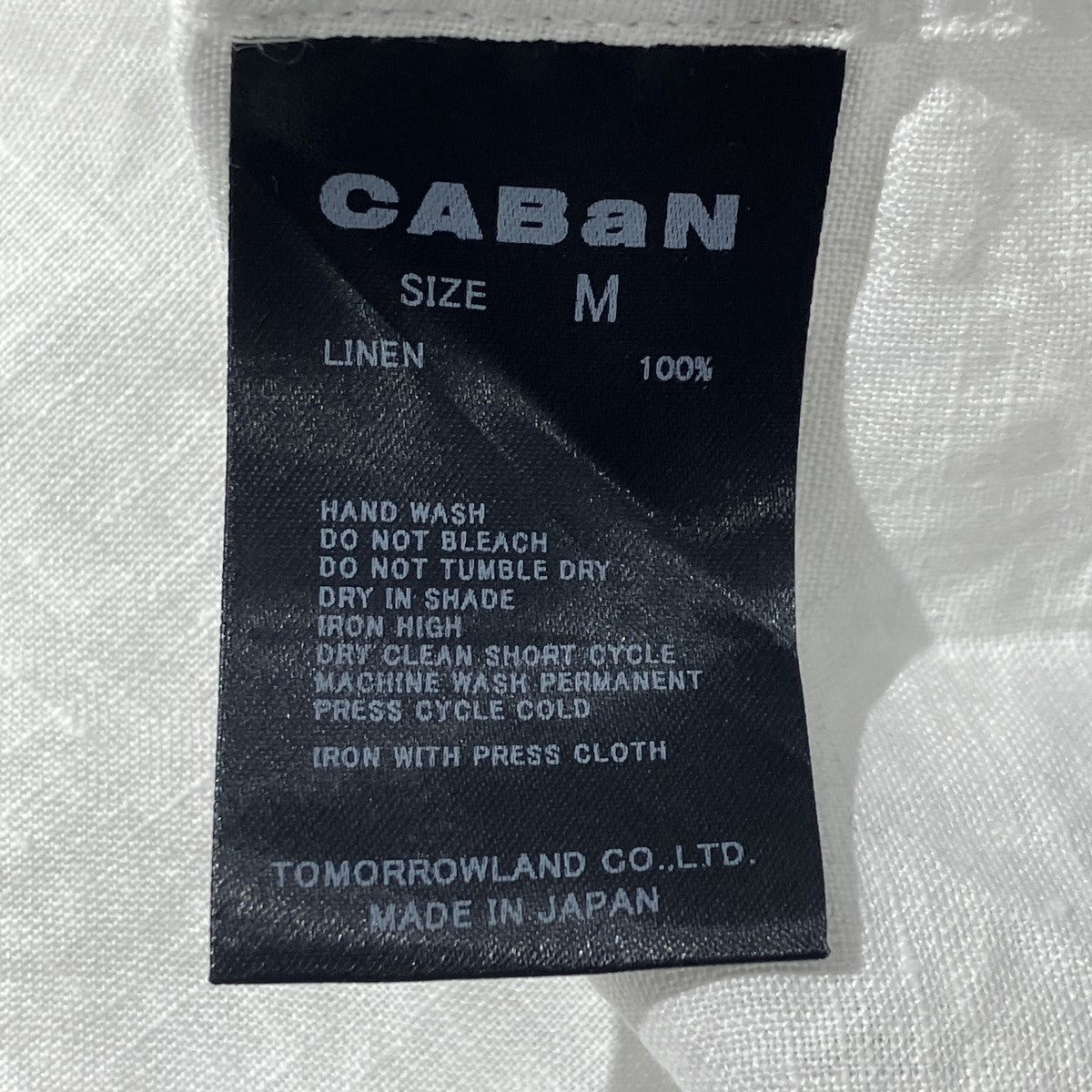 Linen Open Collar半袖シャツ59-05-01-05006