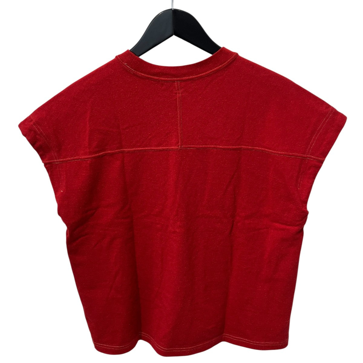 Silk Cotton Football French-sleeve TeeノースリーブカットソーBHSW24S10