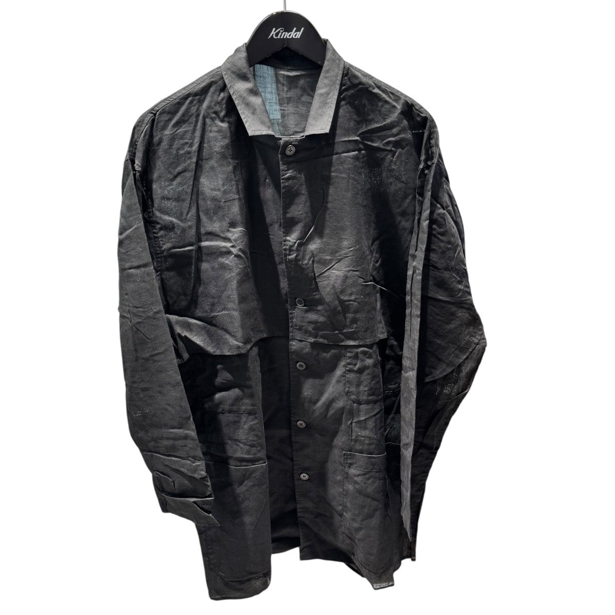 26SSCOTTON LINEN SLAB LAWN SHIRT JACKETシャツジャケットHK-B11-003