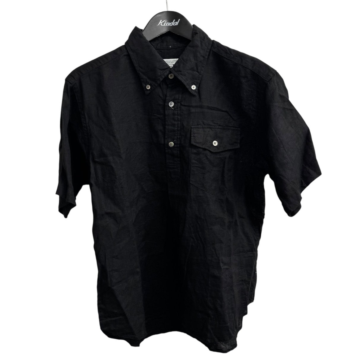 Popover BD Shirt Linen半袖シャツ