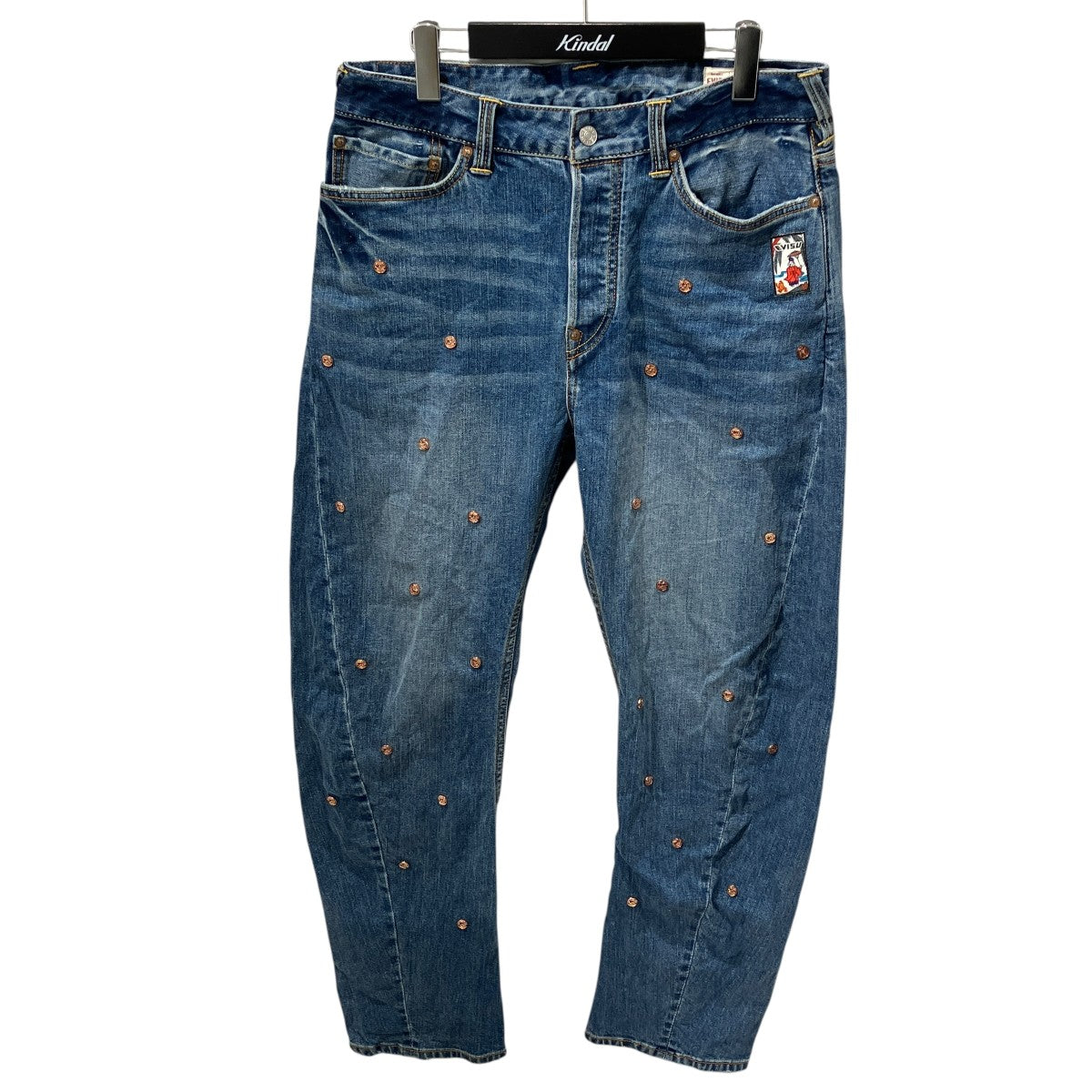 DARUMA STUDS STRAIGHT DENIM ダルマスタッズデニムパンツデニムパンツ2ESHTM4JE11403DCT