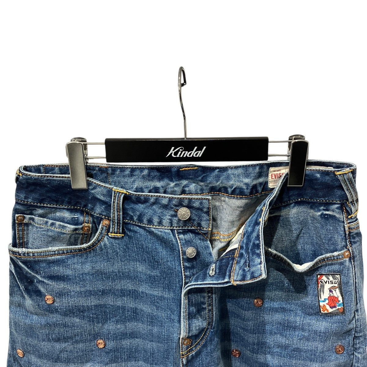 DARUMA STUDS STRAIGHT DENIM ダルマスタッズデニムパンツデニムパンツ2ESHTM4JE11403DCT