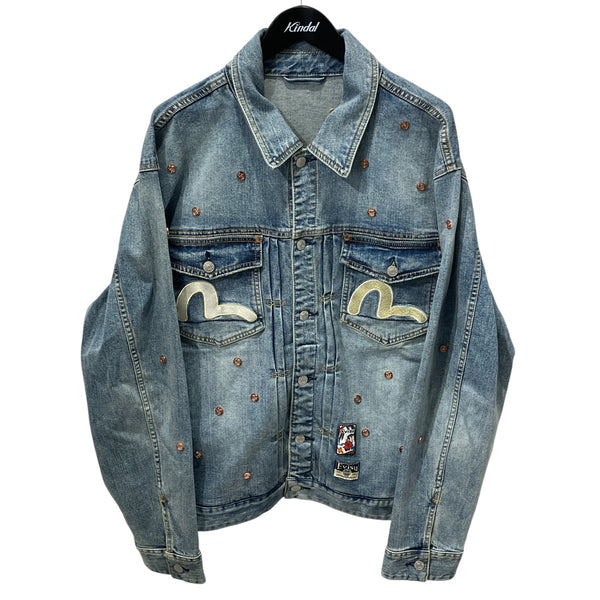 EVISU(エヴィス) DARUMA STUDS KAMOME DENIM JACKET ダルマスタッズ