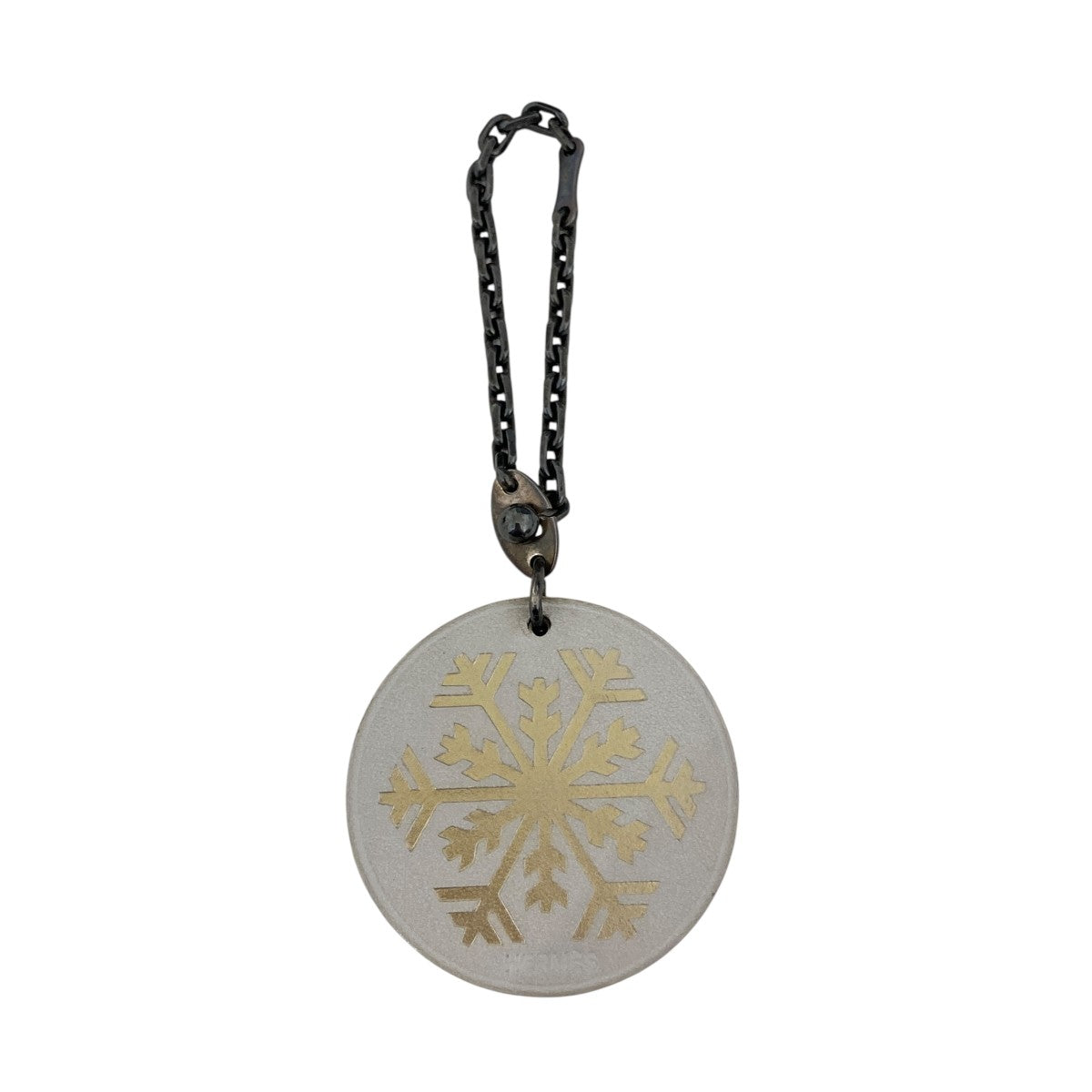 HERMES スノーフレークバッグチャーム