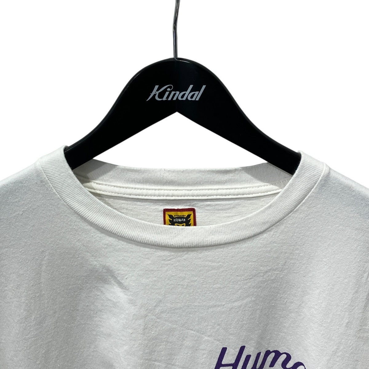 バックプリントフラミンゴTシャツ長袖Tシャツ