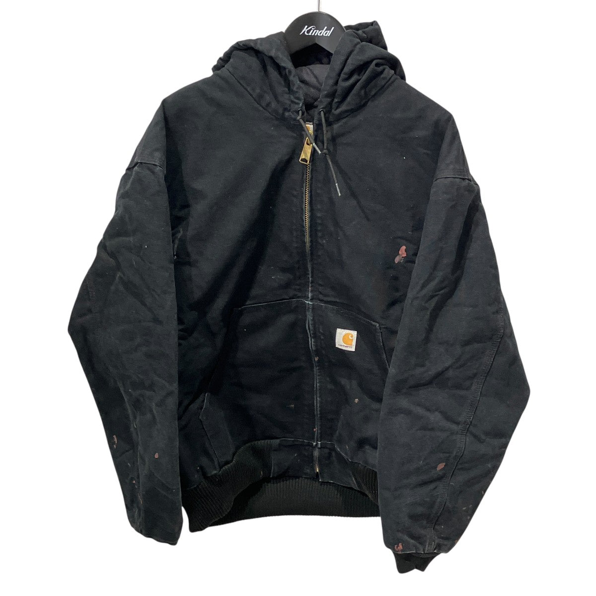 FIRM DUCK INSULATED FLANNEL-LINED ACTIVE JACKETジップパーカーJ140-BLK