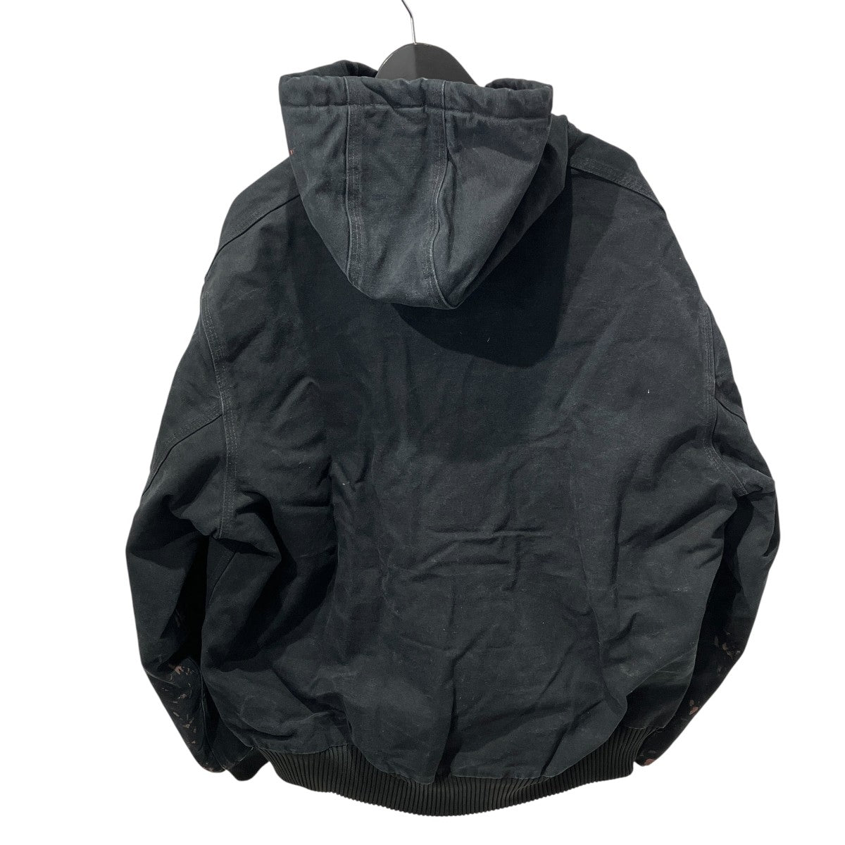 FIRM DUCK INSULATED FLANNEL-LINED ACTIVE JACKETジップパーカーJ140-BLK