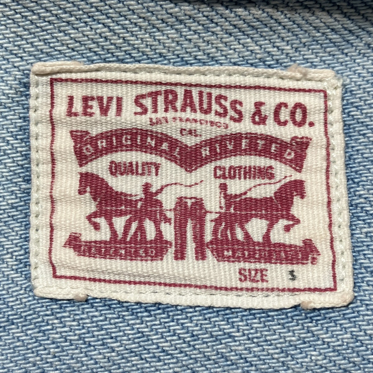 Dorsey XL WesternデニムシャツA3364-0001
