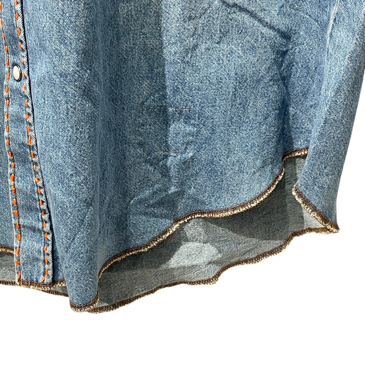 Wrangler Denim Shirtsリメイクデニムシャツ
