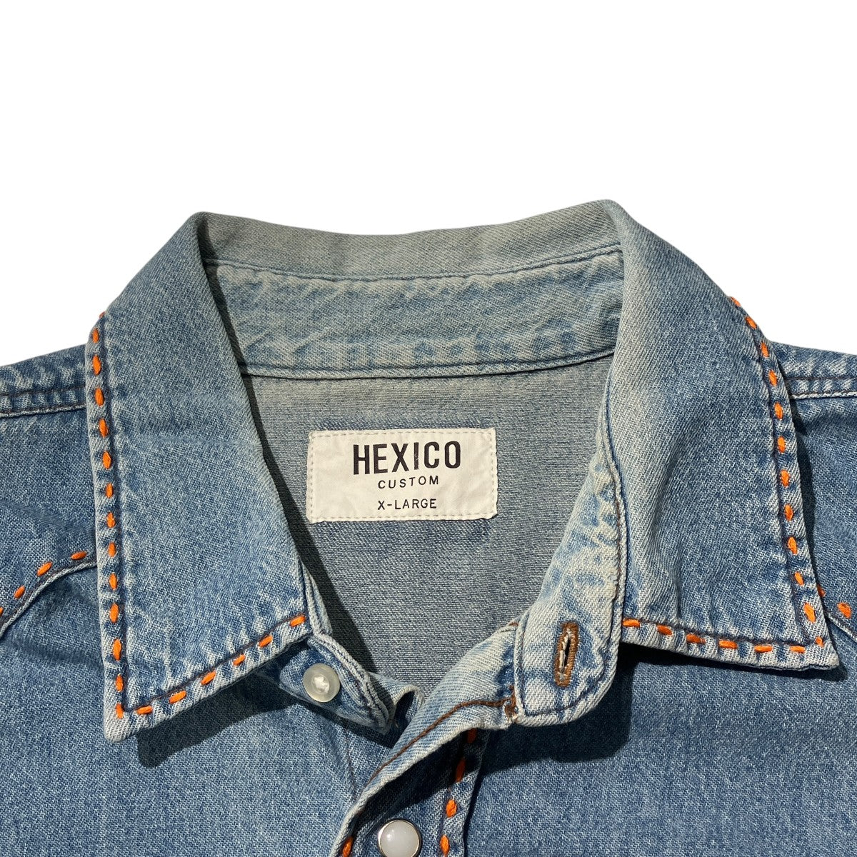 Wrangler Denim Shirtsリメイクデニムシャツ