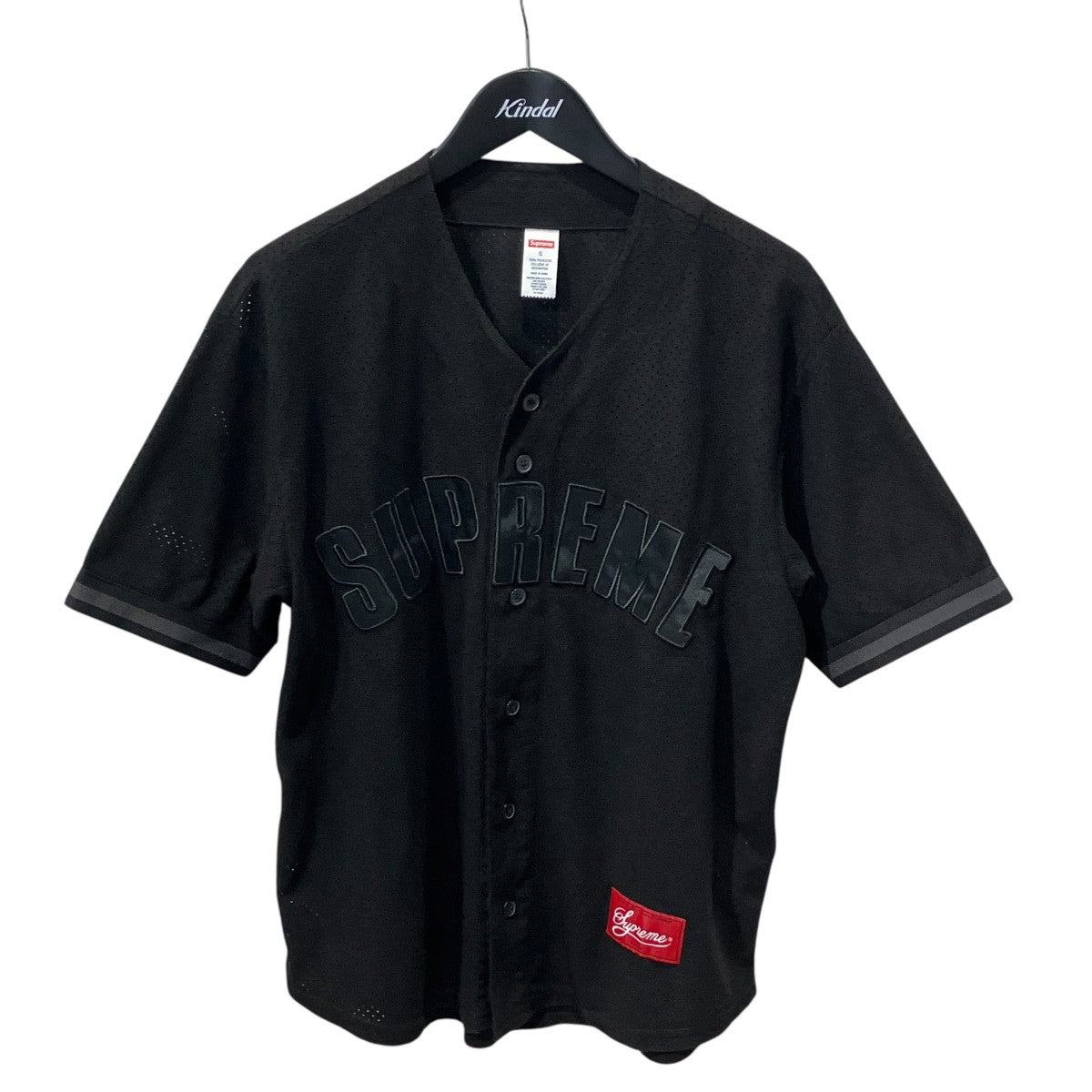 24SSUltrasuede Mesh Baseball Jerseyベースボールシャツ