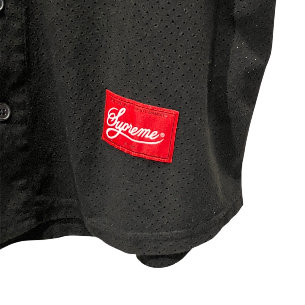 24SSUltrasuede Mesh Baseball Jerseyベースボールシャツ