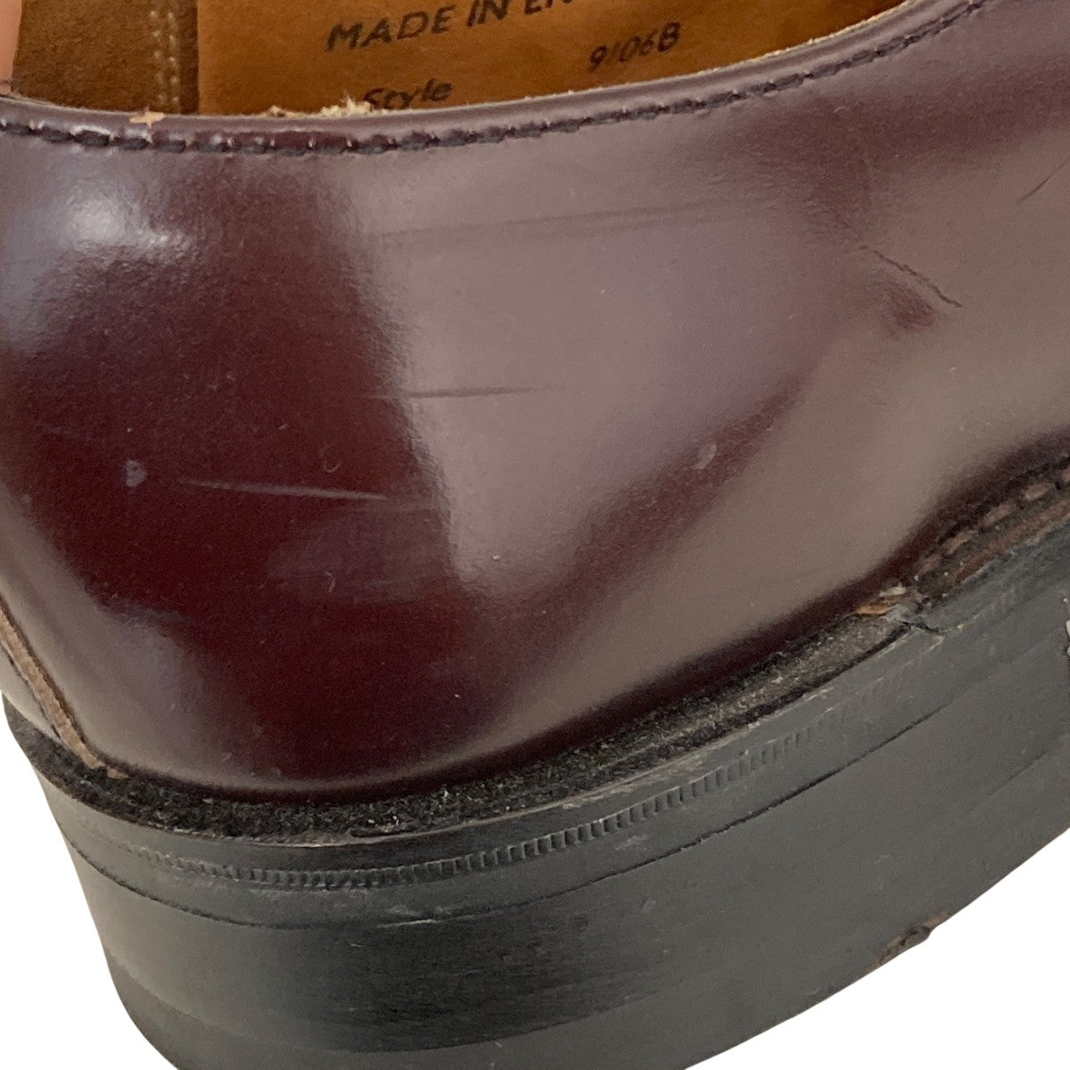FEMALE MILITARY DERBY SHOEレザーシューズ9106B