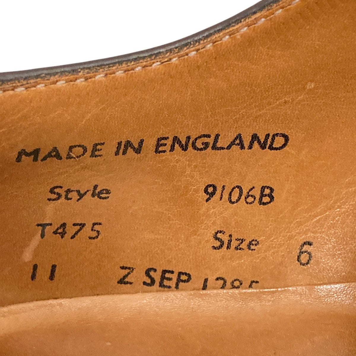 FEMALE MILITARY DERBY SHOEレザーシューズ9106B