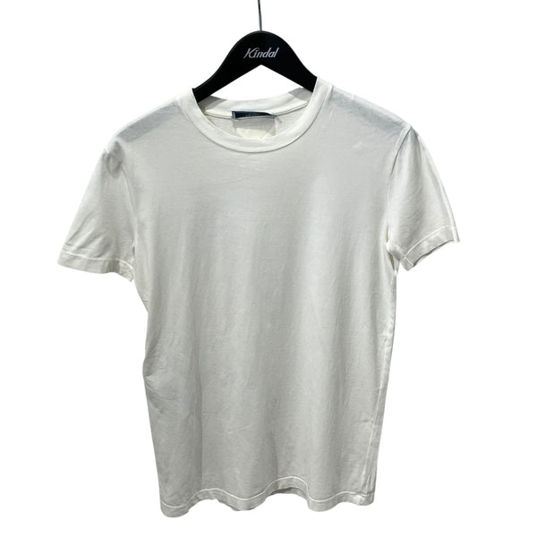 PRADA(プラダ) トライアングル ロゴ Tシャツ135520 135520 ホワイト