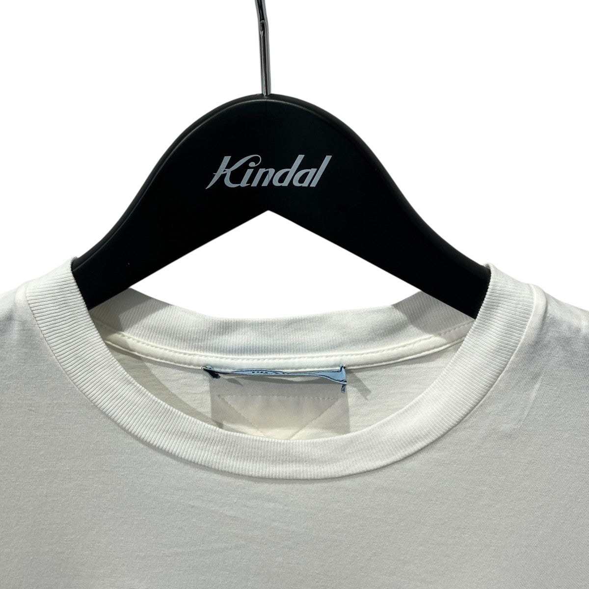 PRADA(プラダ) トライアングル ロゴ Tシャツ135520 135520 ホワイト