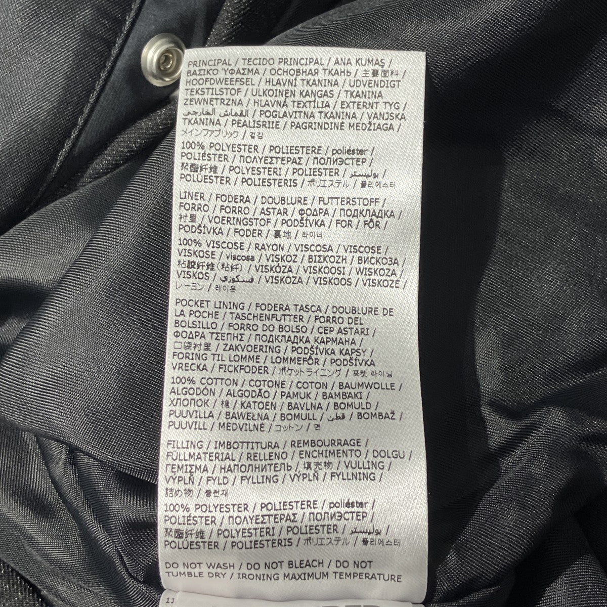 25SSBLOUSON 71オーバーサイズパデットボンバージャケットJ22BN0240