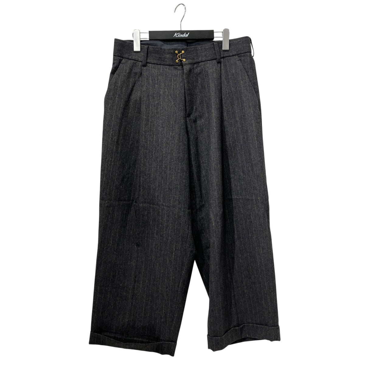 25AWウールピンストウールパンツ25WCM-P12120