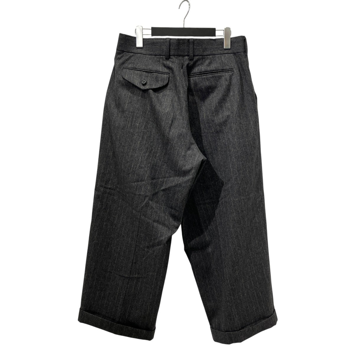 25AWウールピンストウールパンツ25WCM-P12120