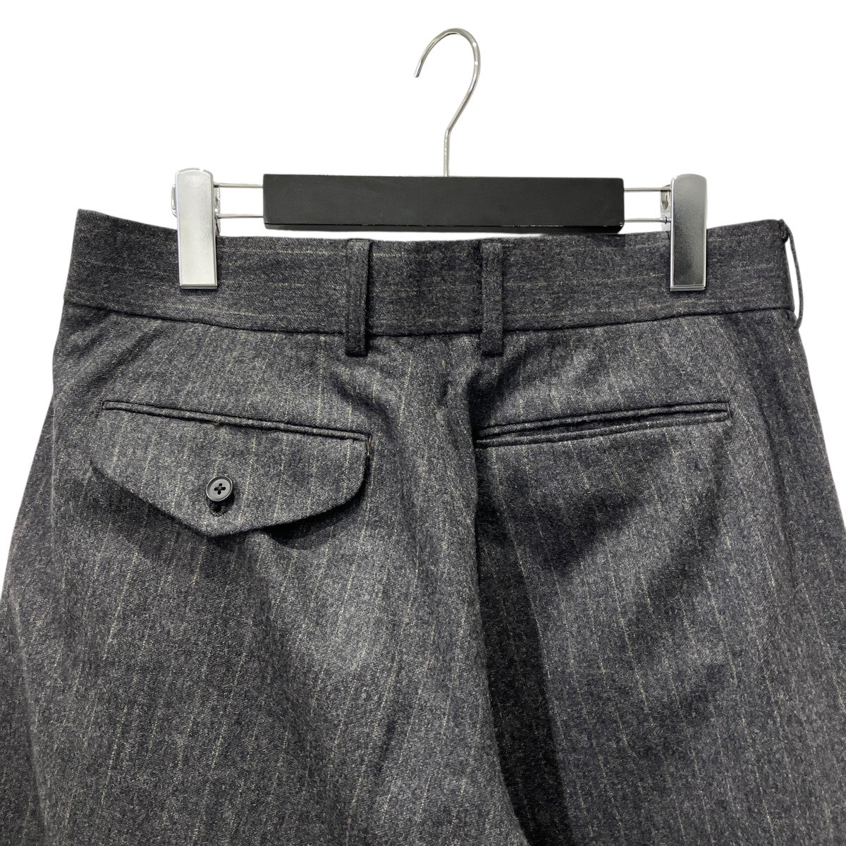 25AWウールピンストウールパンツ25WCM-P12120