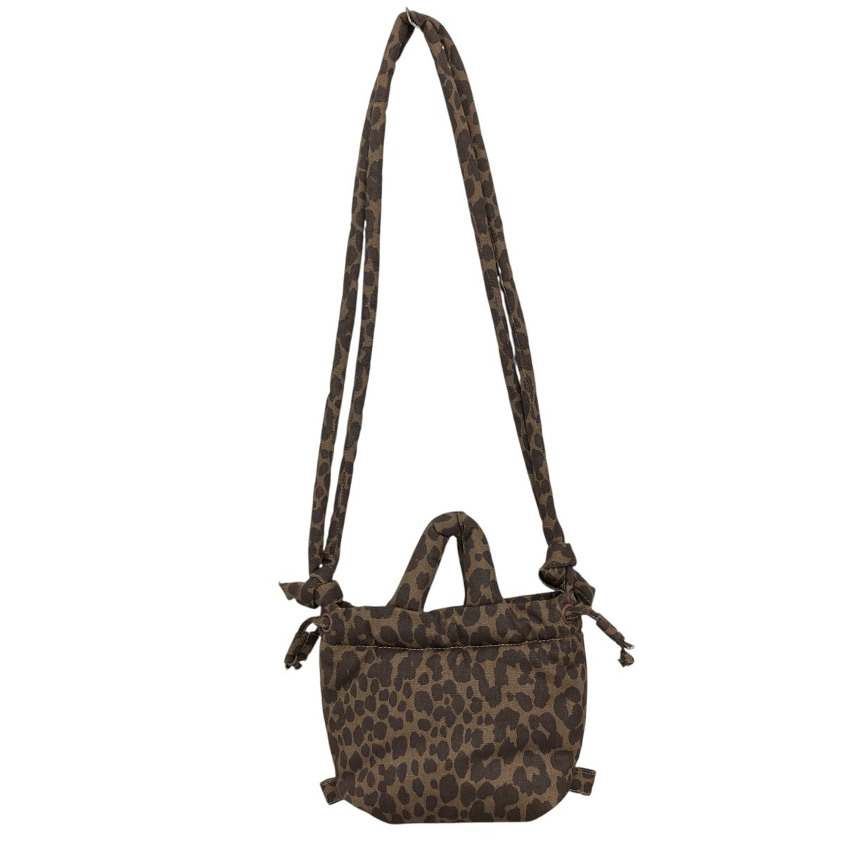 Ona Soft Bagレオパード柄2WAYショルダーバッグOna Soft Bag