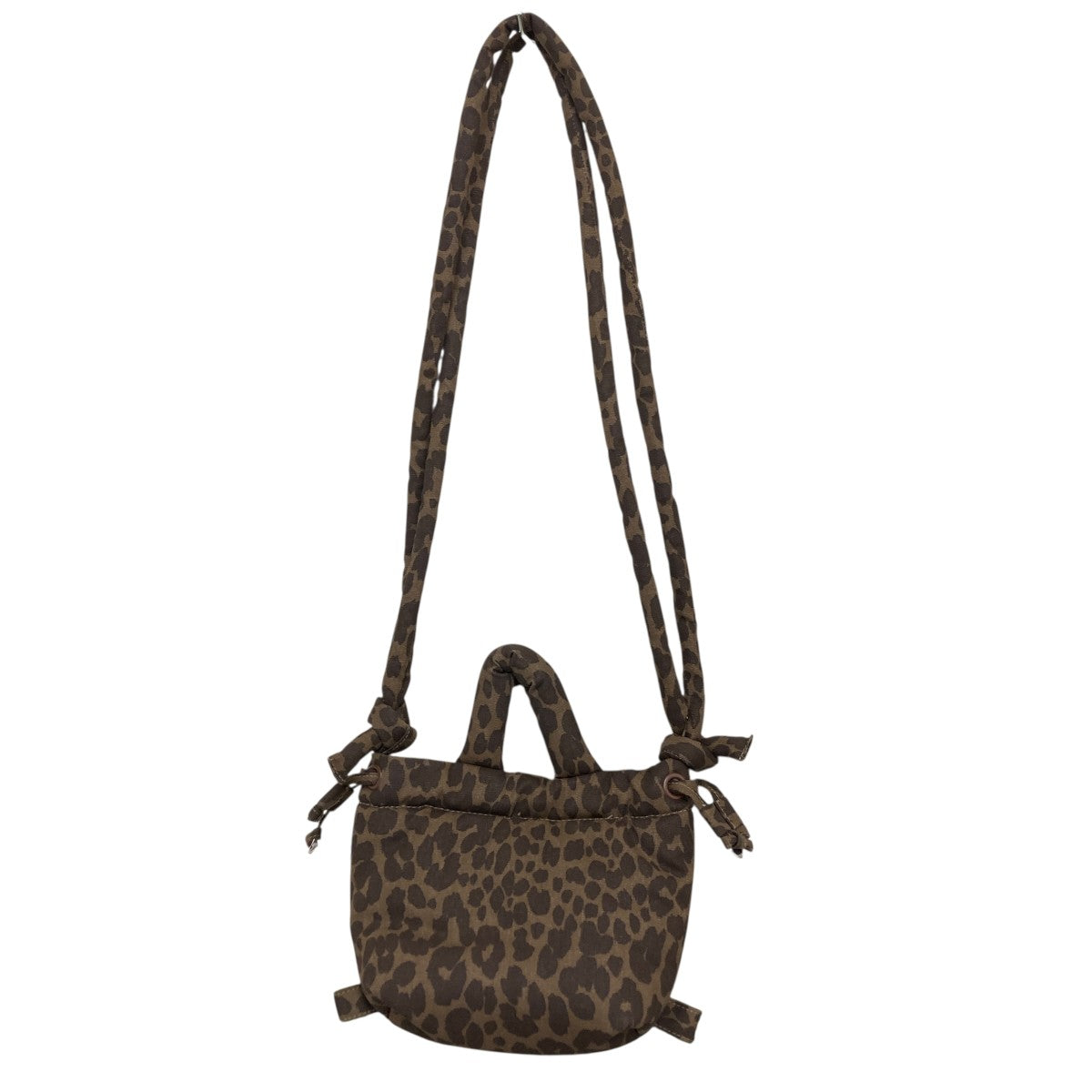 Ona Soft Bagレオパード柄2WAYショルダーバッグOna Soft Bag