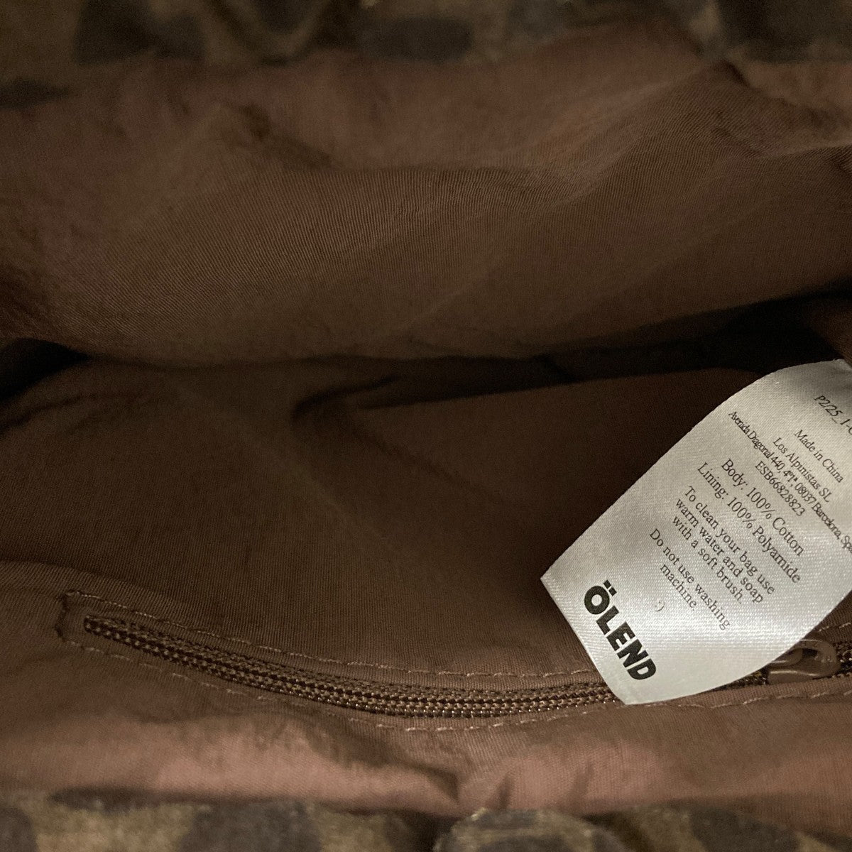 Ona Soft Bagレオパード柄2WAYショルダーバッグOna Soft Bag