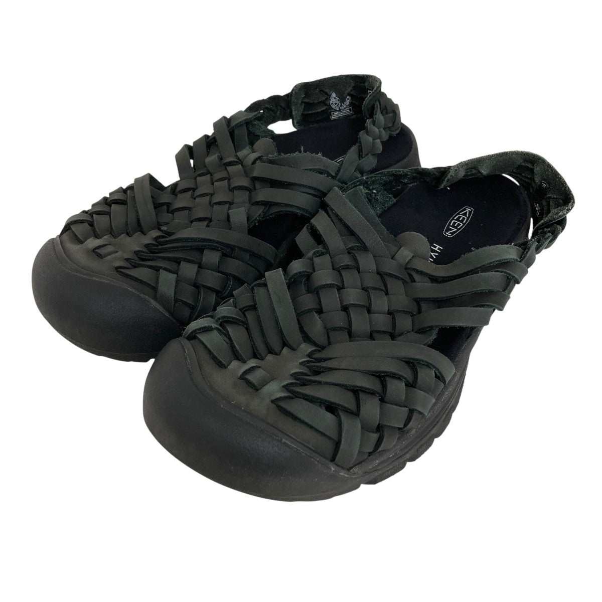 HYKE×KEEN ROSARITA II HYKE Editionサンダル グリーン×ブラック