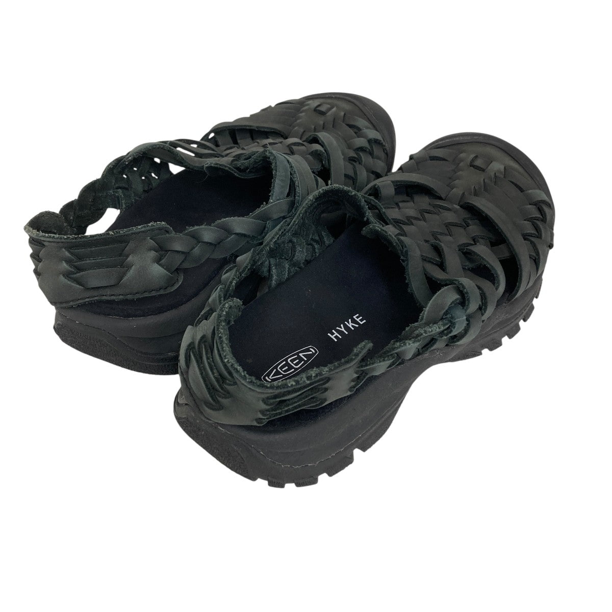 HYKE×KEEN ROSARITA II HYKE Editionサンダル グリーン×ブラック