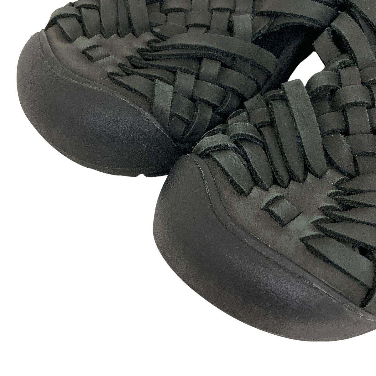 HYKE×KEEN ROSARITA II HYKE Editionサンダル グリーン×ブラック