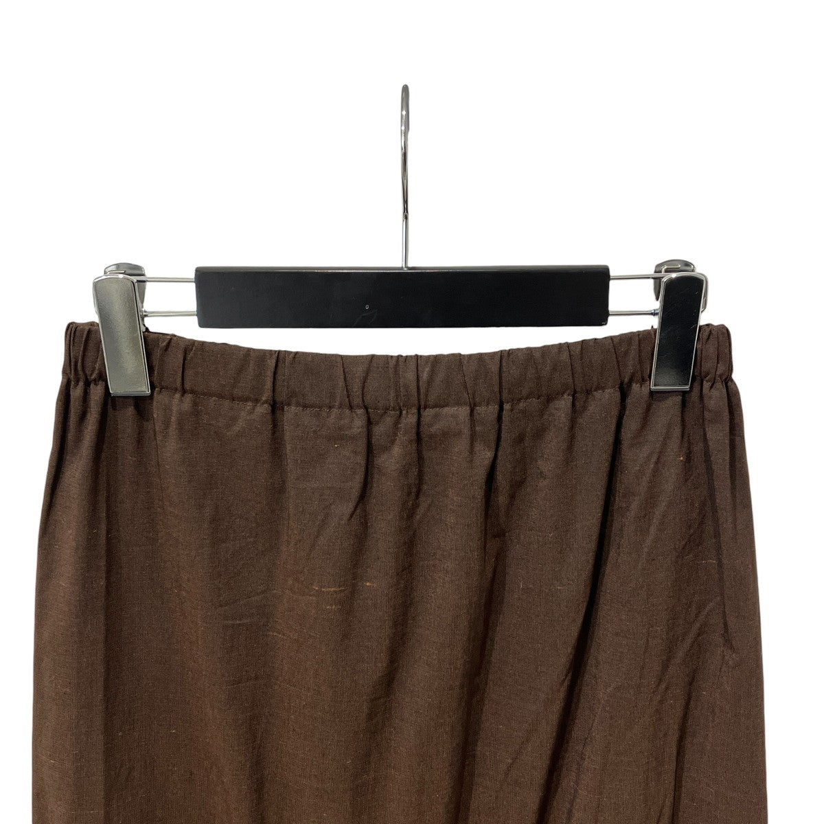 シルクネップストレッチロングスカート39053105004