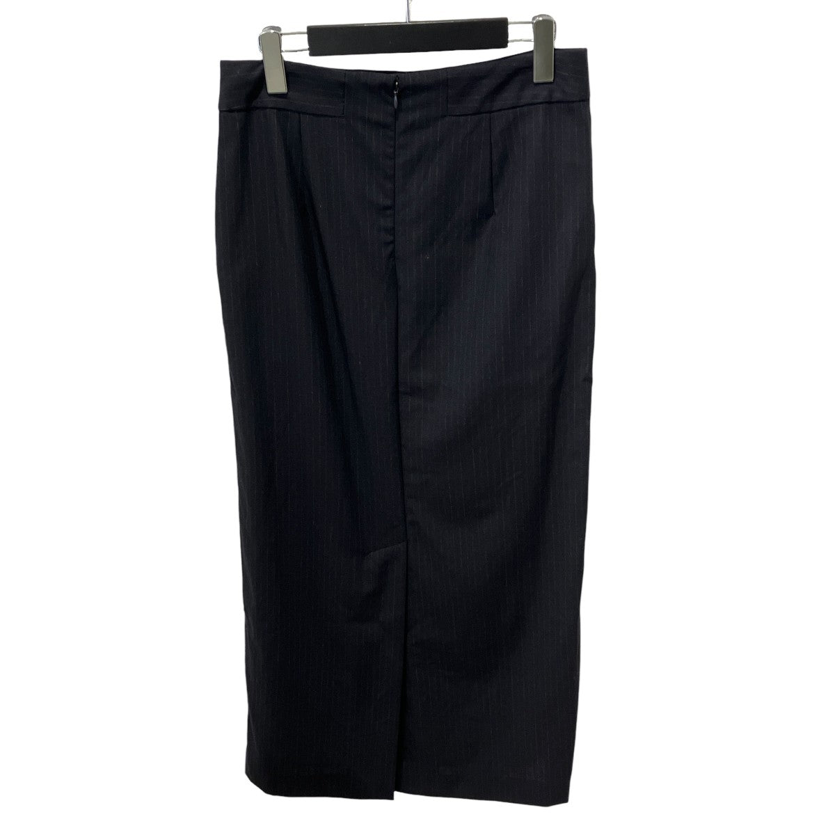 26SSSUBTLE STRIPE WOOL SKIRTロングスカート578-6132211