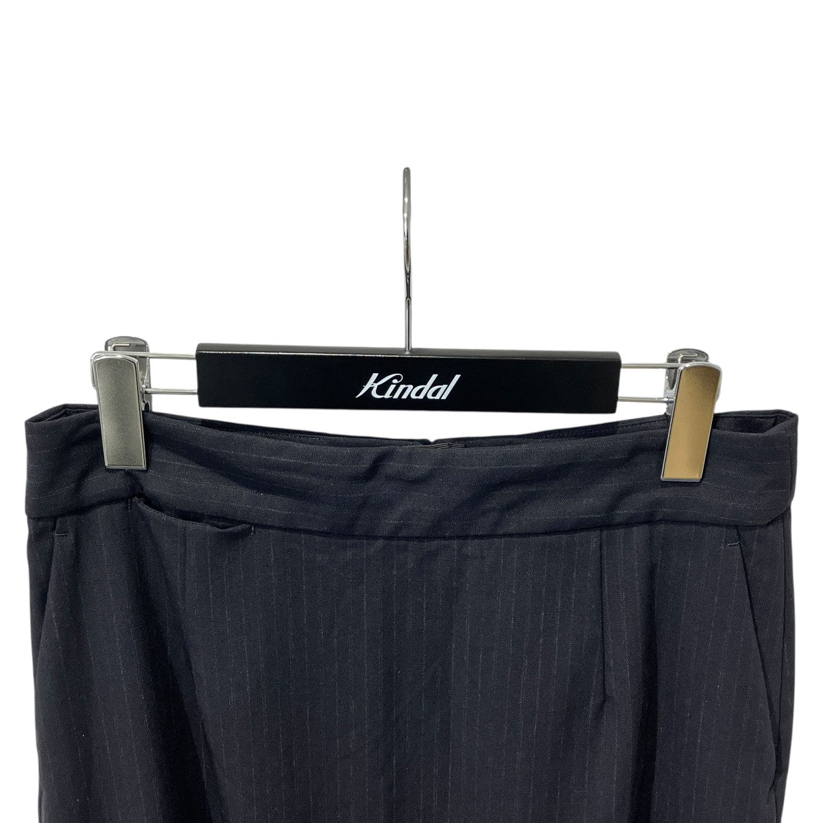 26SSSUBTLE STRIPE WOOL SKIRTロングスカート578-6132211