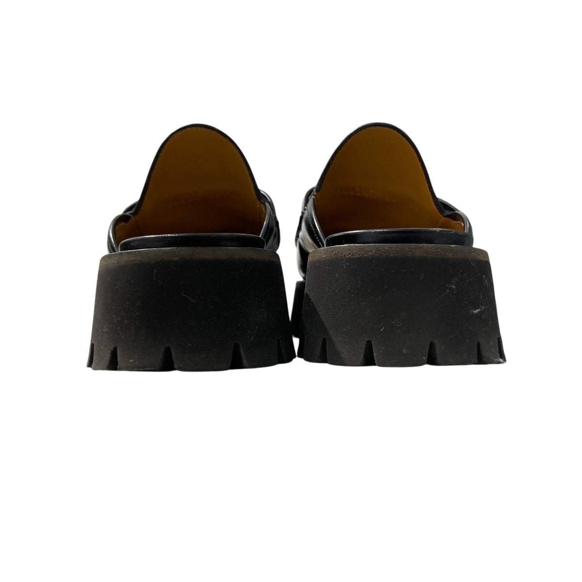 GUCCI(グッチ) ホースビットレザーミュール764207 764207 ブラック