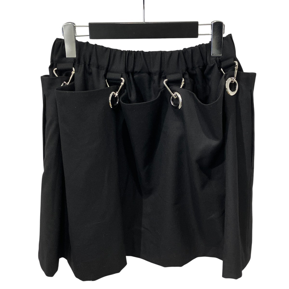 ELASTIC WAIST PLEAT MINI SKIRTスカート3P-S015
