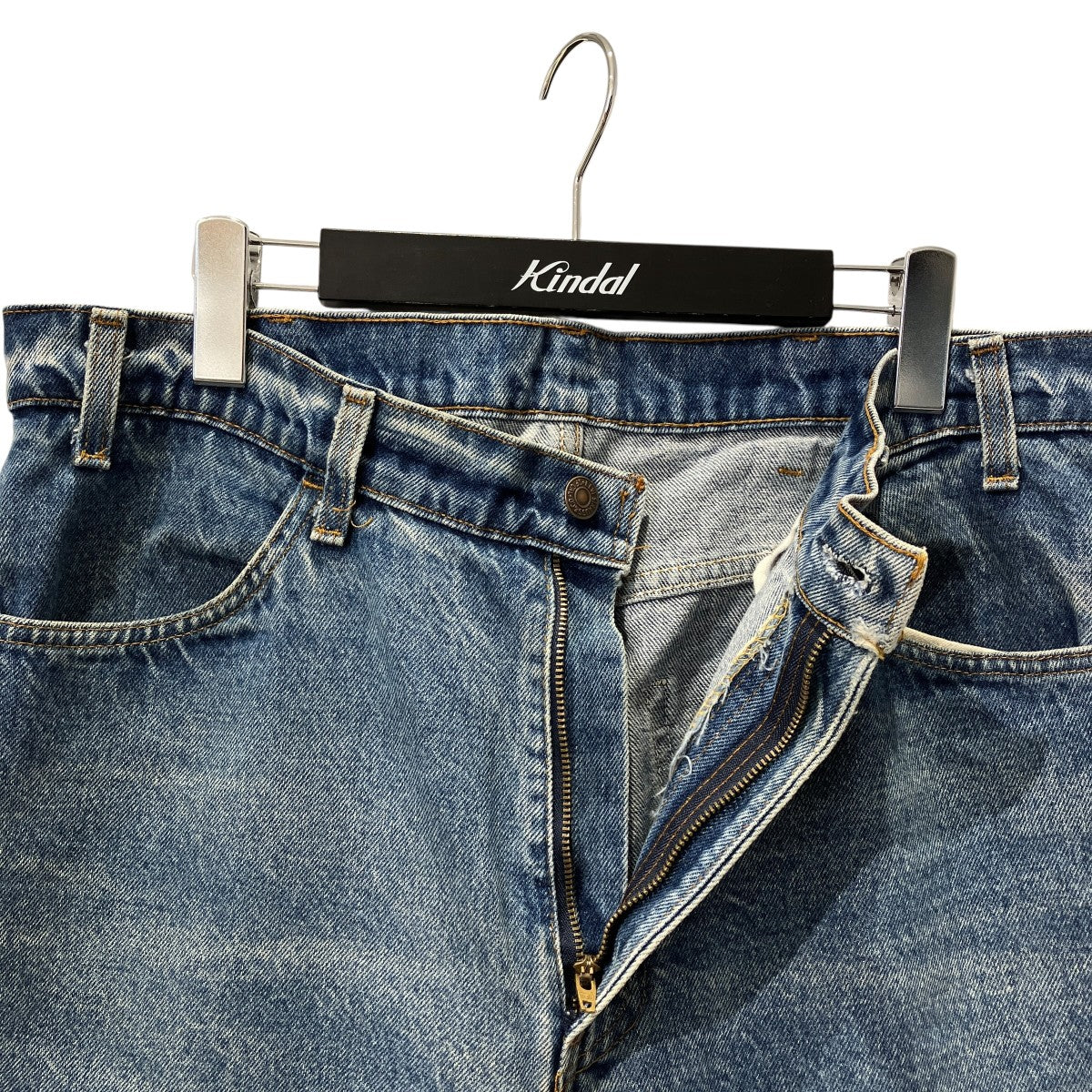 81sオレンジタブ USA製デニムパンツ