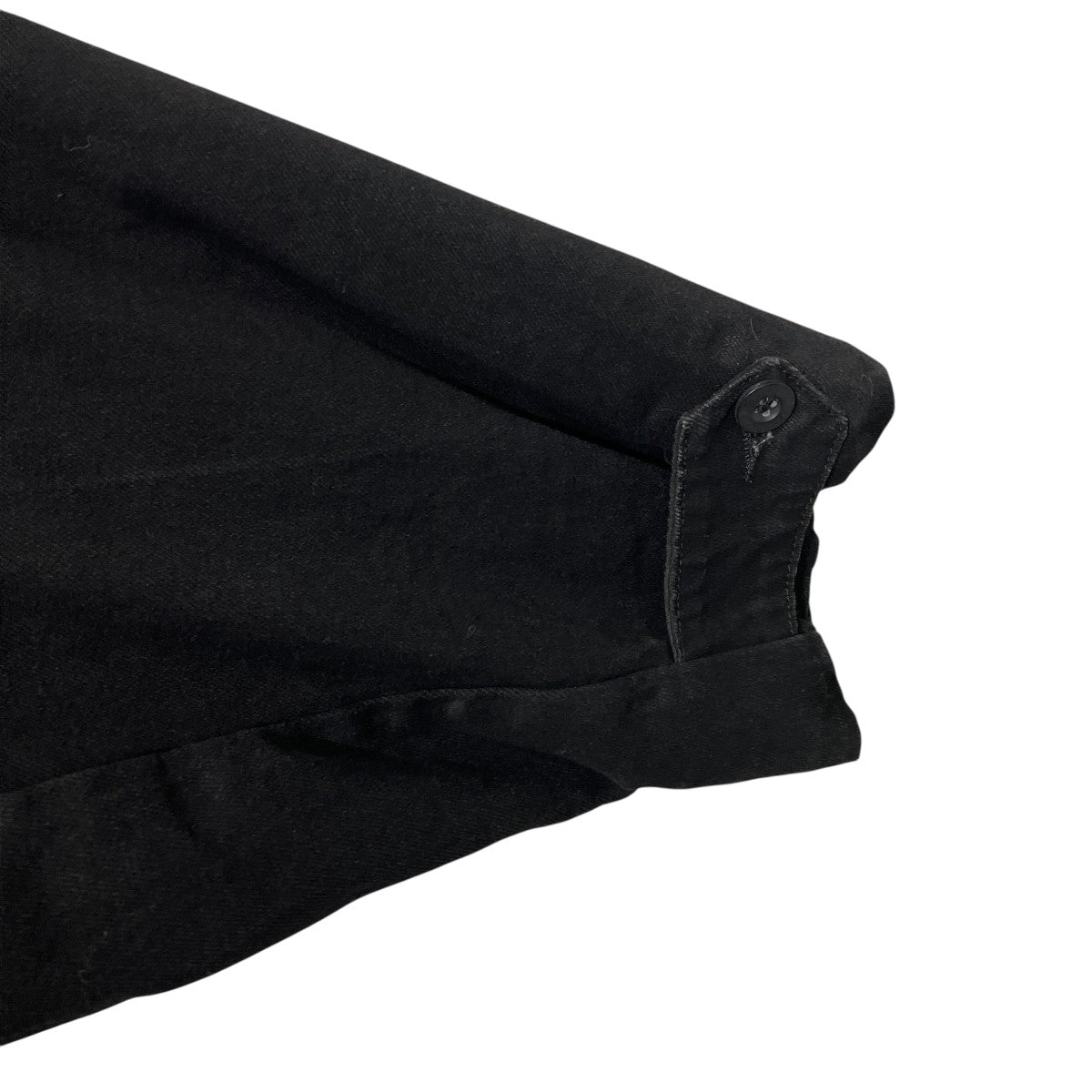 BIG DADDY HOODED COAT WASHED BLACKフーデッドコート