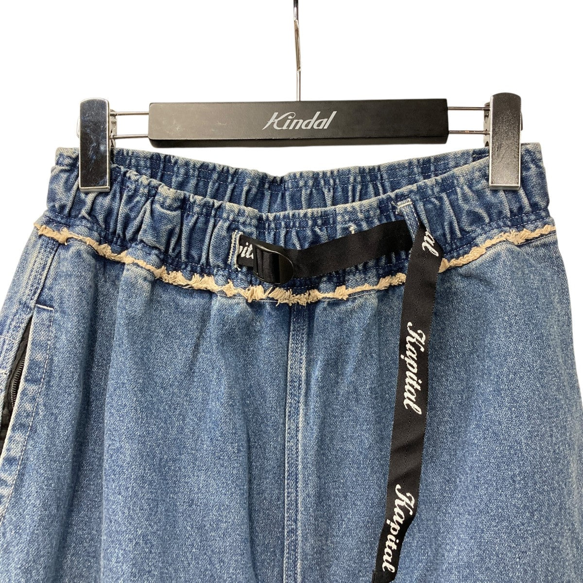 12．5ozブロークンデニム イーストリペアマントラックパンツデニムパンツek-1618LP