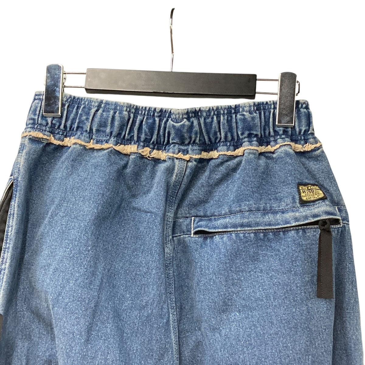 12．5ozブロークンデニム イーストリペアマントラックパンツデニムパンツek-1618LP