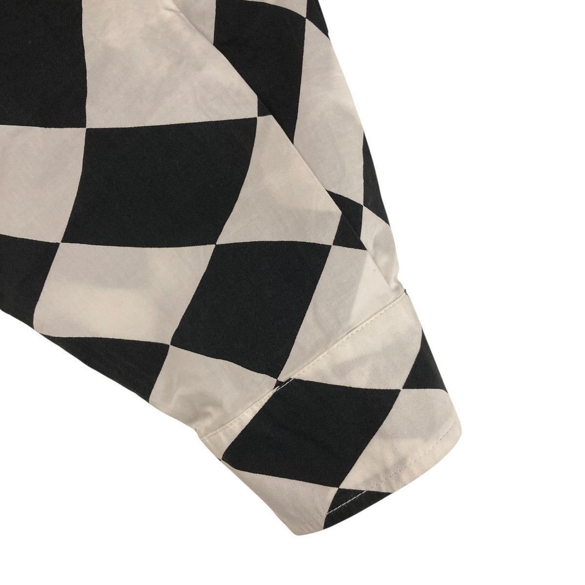 22SSDistorted Chess Print Shirt長袖シャツS62DL0067