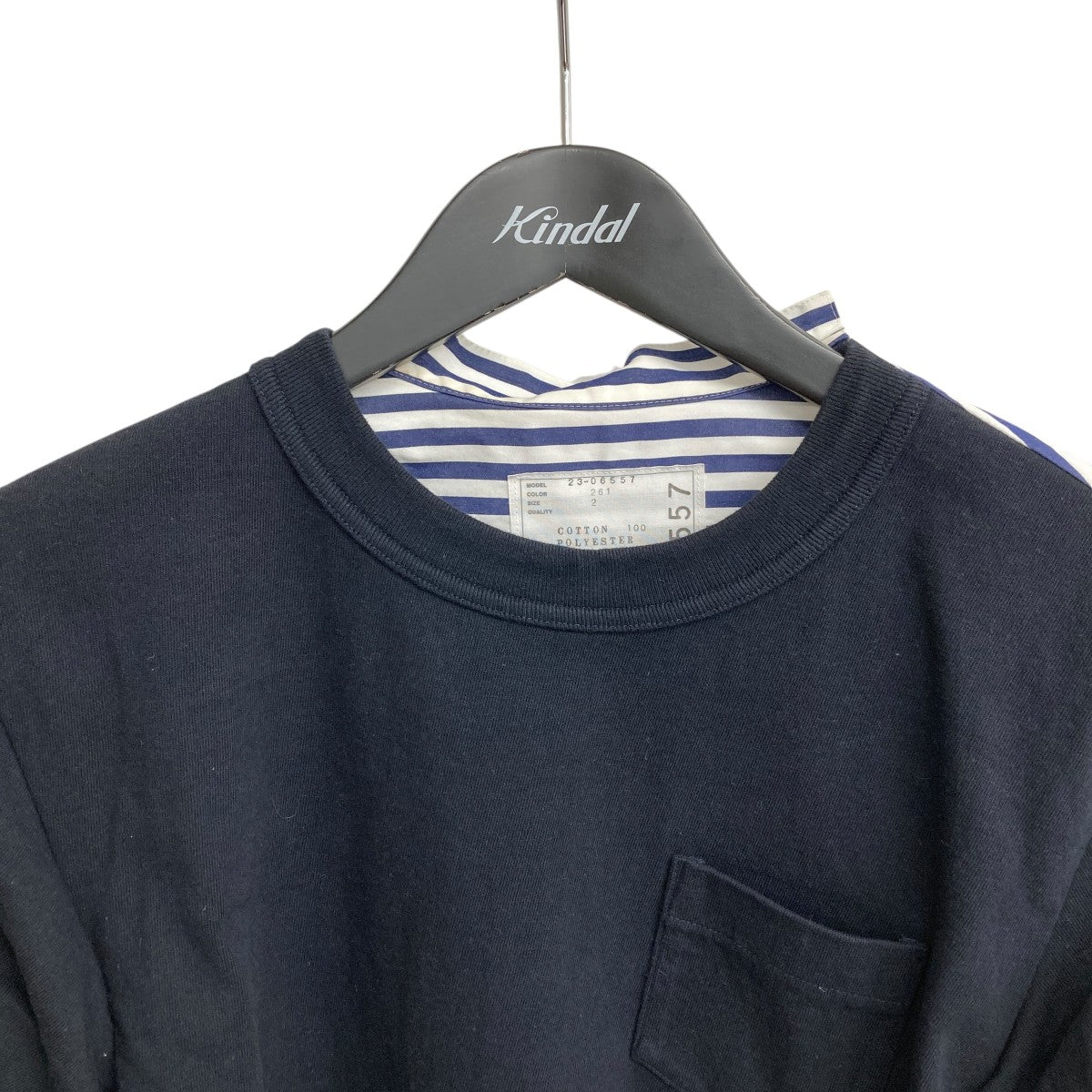 23SSCotton Poplin T-Shirt半袖カットソー23-06557