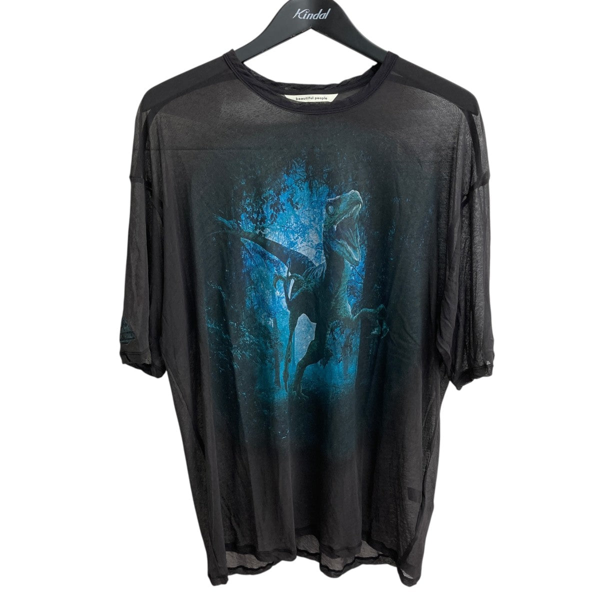 jurassic world sheer jersey big-Tカットソー半袖1515310073