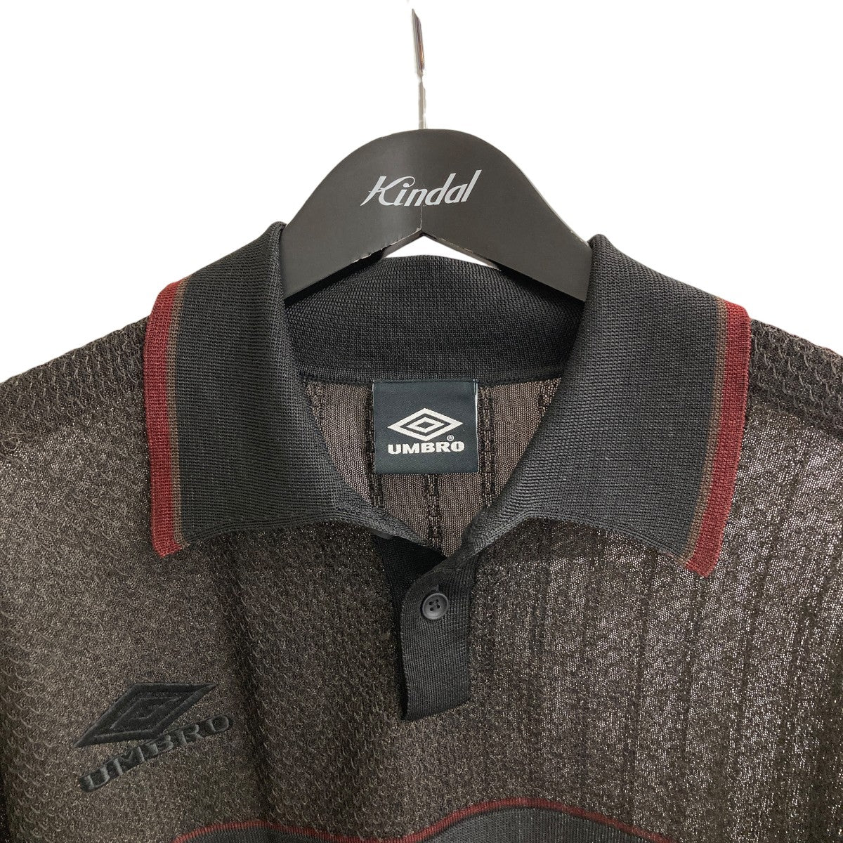 umbro knitted game shirt pullover半袖ポロシャツ1515210046